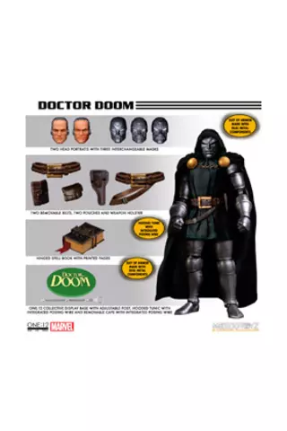 Comprar Doctor Doom Figura 17 cm Marvel The One:12 Collective Figuras