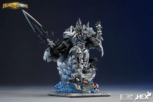 Reservar Estatua The Lich King Hearthstone 1/10 HEX Collectibles Figuras Estándar