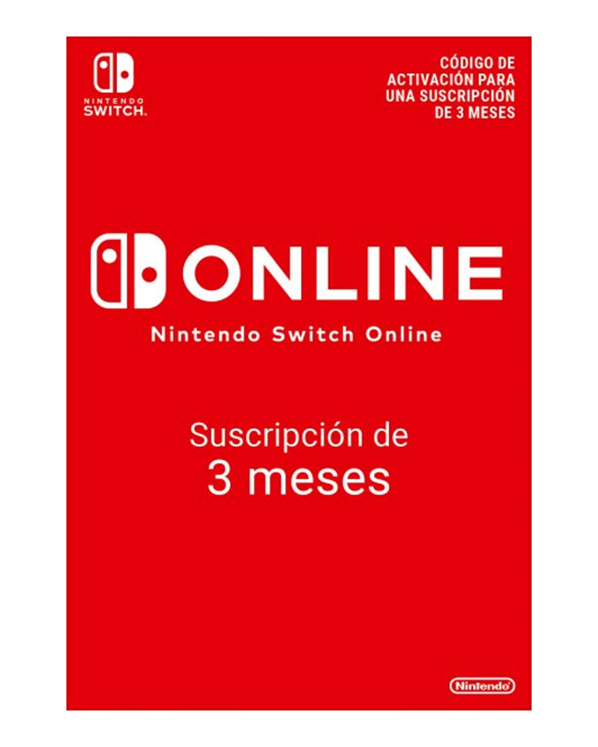 Suscripción switch online 90 días (individual)